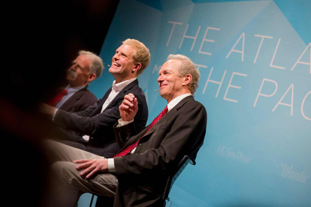 UCSD scientists on a panel